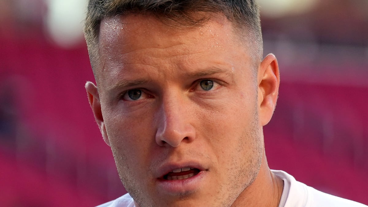 Christian McCaffrey Headshot